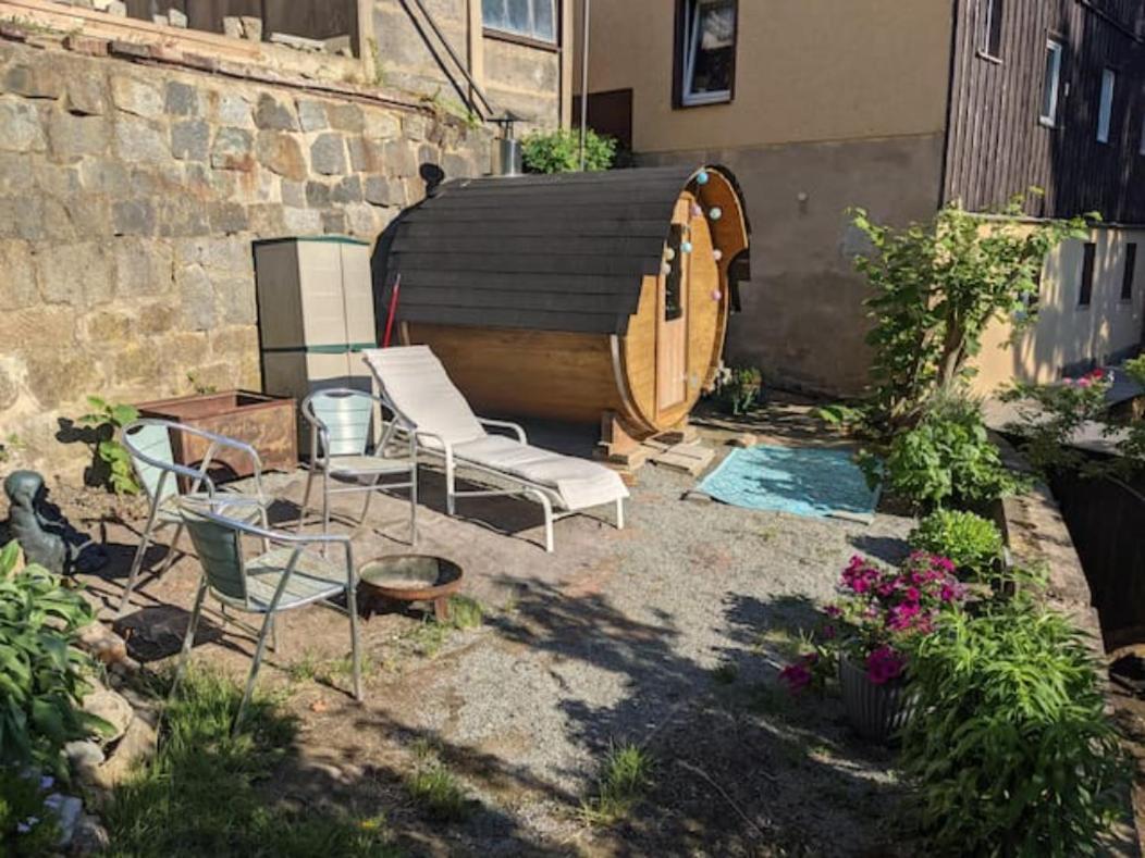 Hw4B - Urlaubsmagie - Zentral Mit Gemeinschaftsgarten, -Pool, -Sauna & Whirlpool Sebnitz Exterior foto